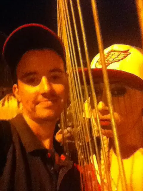 Dan Addison (Me) & Courtney Rumbold from Stooshe at Festival Too 6th July 2013